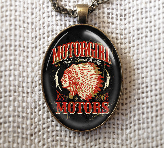 MOTORS - NECKLACE - MOTORGIRL - MotorCult