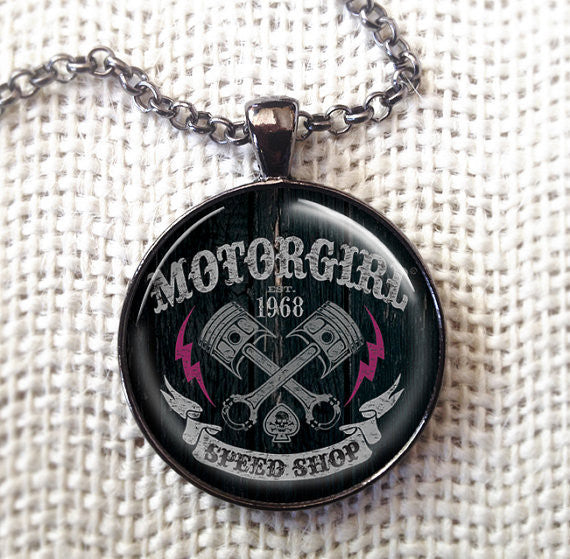 SPEED SHOP - NECKLACE - MOTORGIRL - MotorCult
