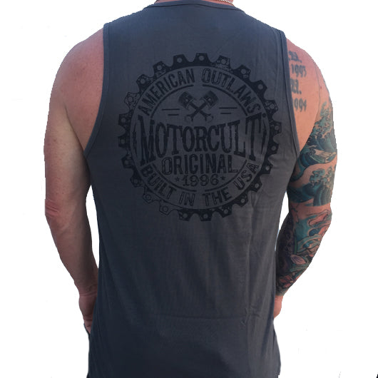 AMERICAN OUTLAW MENS TANK TOP - MotorCult