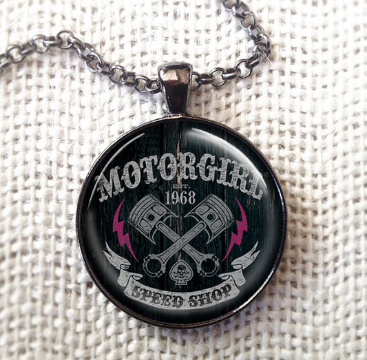 SPEED SHOP - NECKLACE - MOTORGIRL - MotorCult